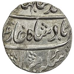 MUGHAL: Ahmad Shah Bahadur, 1748-1754, AR rupee, Bareli, AH1164 year 4. NGC MS62