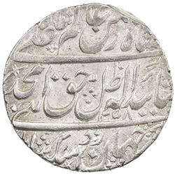 AWADH: Amjad Ali Shah, 1842-1847, AR rupee (11.16g), Lucknow, AH1258 year one (ahad). AU
