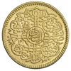 Image 1 : HYDERABAD: Mir Usman Ali Khan, 1911-1948, AV ashrafi, Farkhanda Bunyad, AH1343 year 14. NGC MS63