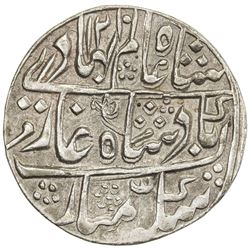 JAIPUR: AR nazarana rupee (11.23g), Sawai Madhopur, AH1210 year 36. EF