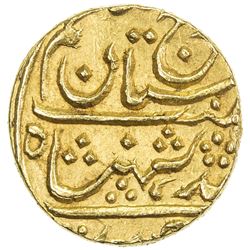 JAIPUR: Man Singh, 1922-1948, AV mohur (10.88g), Sawai Jaipur, year 27. AU