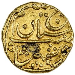 JAIPUR: Man Singh, 1922-1948, AV mohur (10.89g), Sawai Jaipur, year 27. EF-AU