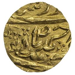 MALER KOTLA: Ahmad Ali Khan, 1908-1947, AV 1/4 mohur (2.94g), NM, ND. NGC MS65