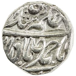 PATIALA: Karam Singh, 1813-1845, AR rupee (11.05g), "Sahrind", ND. EF