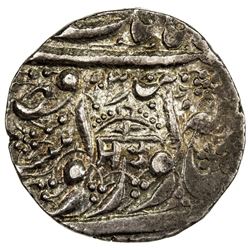SIKH EMPIRE: AR nanakshahi rupee (11.08g), Amritsar, VS1903. EF
