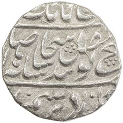 SIKH EMPIRE: AR rupee (10.99g), Lahore, VS1838. VF-EF