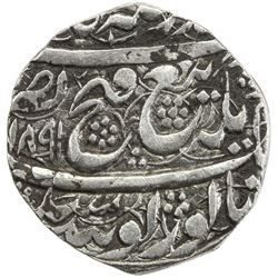SIKH EMPIRE: AR rupee (9.28g), Peshawar, VS1891. VF
