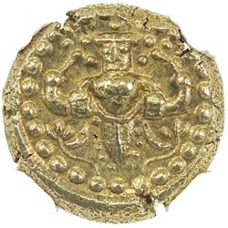 TRAVANCORE: Rani Gouri Lakshmi Bayi, 1811-1815, AV puvitta ananthavarahan, ND. NGC MS63