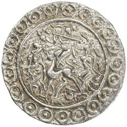 TRIPURA: Yaso Manikya, 1600-1626, AR tanka (10.67g), SE1522. EF