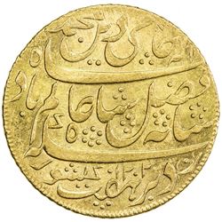 BENGAL PRESIDENCY: AV mohur, Murshidabad, AH1202 (frozen). NGC MS64