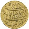Image 1 : BENGAL PRESIDENCY: AV 1/2 mohur (6.15g), Murshidabad, AH1202 year 19. VF-EF