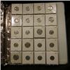 Image 11 : Three-Ring Notebook full of plastic pages, which are full of coins & medals, including some Silver. 