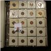 Image 1 : Three-Ring Notebook full of plastic pages, which are full of coins & medals, including some Silver. 