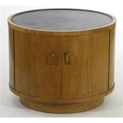 Cocktail cabinet, pair of doors, elm, H 58