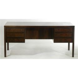 Writing desk, palisander, H 72