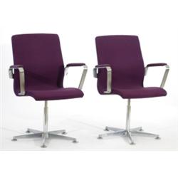 Armchairs, set of  2, Arne Jacobsen
