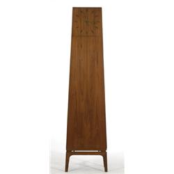 Longcase clock, teak