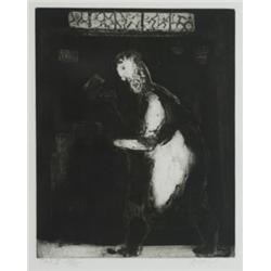 Etching, Lennart Rosensohn, 39x41