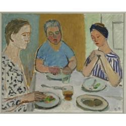 Oil, Brita af Klercker, sign. B.K