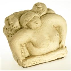 Sculpture, terracotta, Åke Holm, sign. Åke Holm