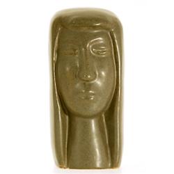 Sculpture, glazed, Åke Holm, sign. Å Holm