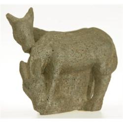 Sculpture with donkeys, terracotta