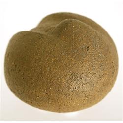 Sculpture, ceramic, Ib Helge, label: Kampelökken