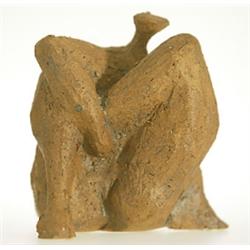 Sculpture, ceramic, Ib Helge, sign. Ib Helge