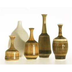 Miniatures, set of 5, John Andersson