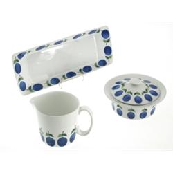 Service, Prunus, Stig Lindberg, Gustavsberg