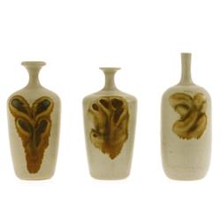 Miniatures, set of  3, sign. Pelm Mölle