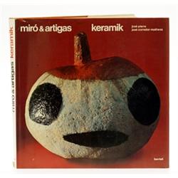 Book, "miro & artigas keramik"