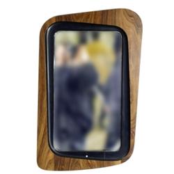 Mirror, palisander, H 79