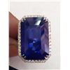 Image 1 : Natural Kashmir Sapphire 41.52 carat - GIA