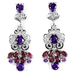 Natural Multi Gemstone EarRing