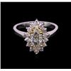1.49 ctw Diamond Ring - 14KT White Gold