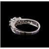 Image 3 : 0.60 ctw Diamond Ring - 14KT White Gold