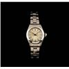 Rolex Stainless Steel Oyster Perpetual Ladies Watch