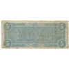 Image 2 : 1864 $5 The Confederate States of America Note