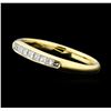 Image 1 : 0.20 ctw Diamond Band - 14KT Yellow Gold