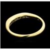 Image 3 : 0.20 ctw Diamond Band - 14KT Yellow Gold