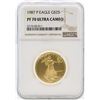 Image 1 : 1987-P PF70 Ultra Cameo $25 Gold Eagle