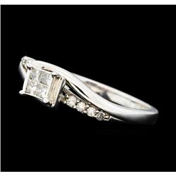 0.20 ctw Diamond Ring - 10KT White Gold