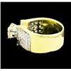 Image 5 : 4.07 ctw Diamond Ring - 18KT Yellow Gold