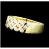 Image 1 : 0.80 ctw Diamond Five Row Band - 14KT Yellow Gold