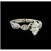 1.30 ctw Diamond Ring - 18KT White Gold