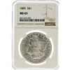 Image 2 : 1885 NGC MS63 Morgan Silver Dollar