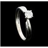 Image 4 : 0.25 ctw Diamond Solitaire Ring - 14KT White Gold