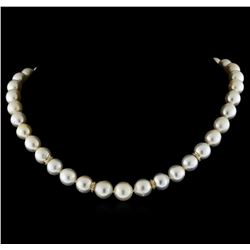 South Sea Cultured Pearl With Diamond Clasp