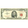Image 1 : 1963 $5 VG/XF Red Seal Note
